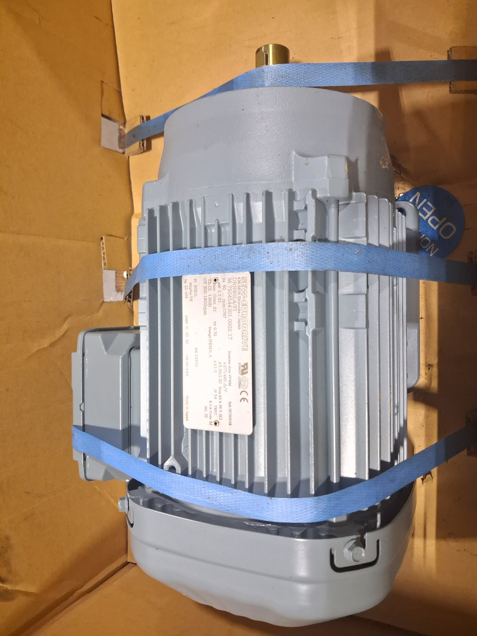 SEW DRN90L4/FI TEFC, 3-Phase, 1767 RPM AC Motor