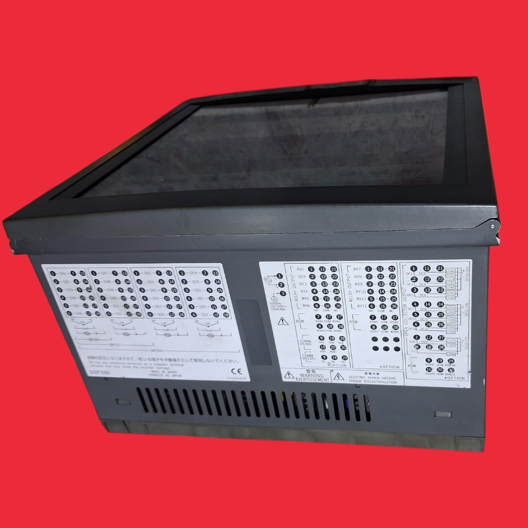 Azbil 12-Channel, High-Performance Dotting Strip-Chart Recorder- SRF212AS01100