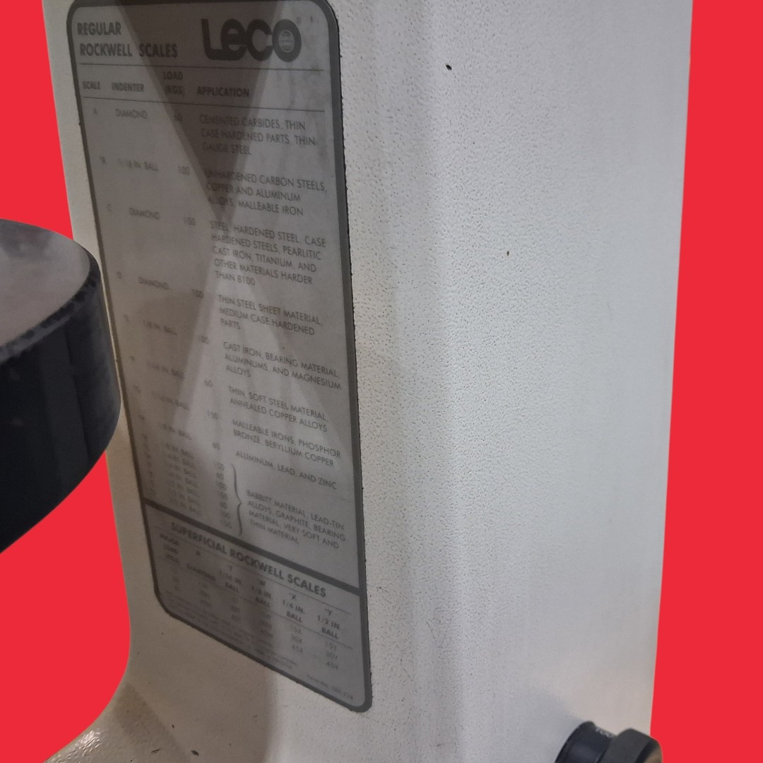 LECO Digital, Benchtop Rockwell-Type Micro Hardness Testing System- LR-100RD