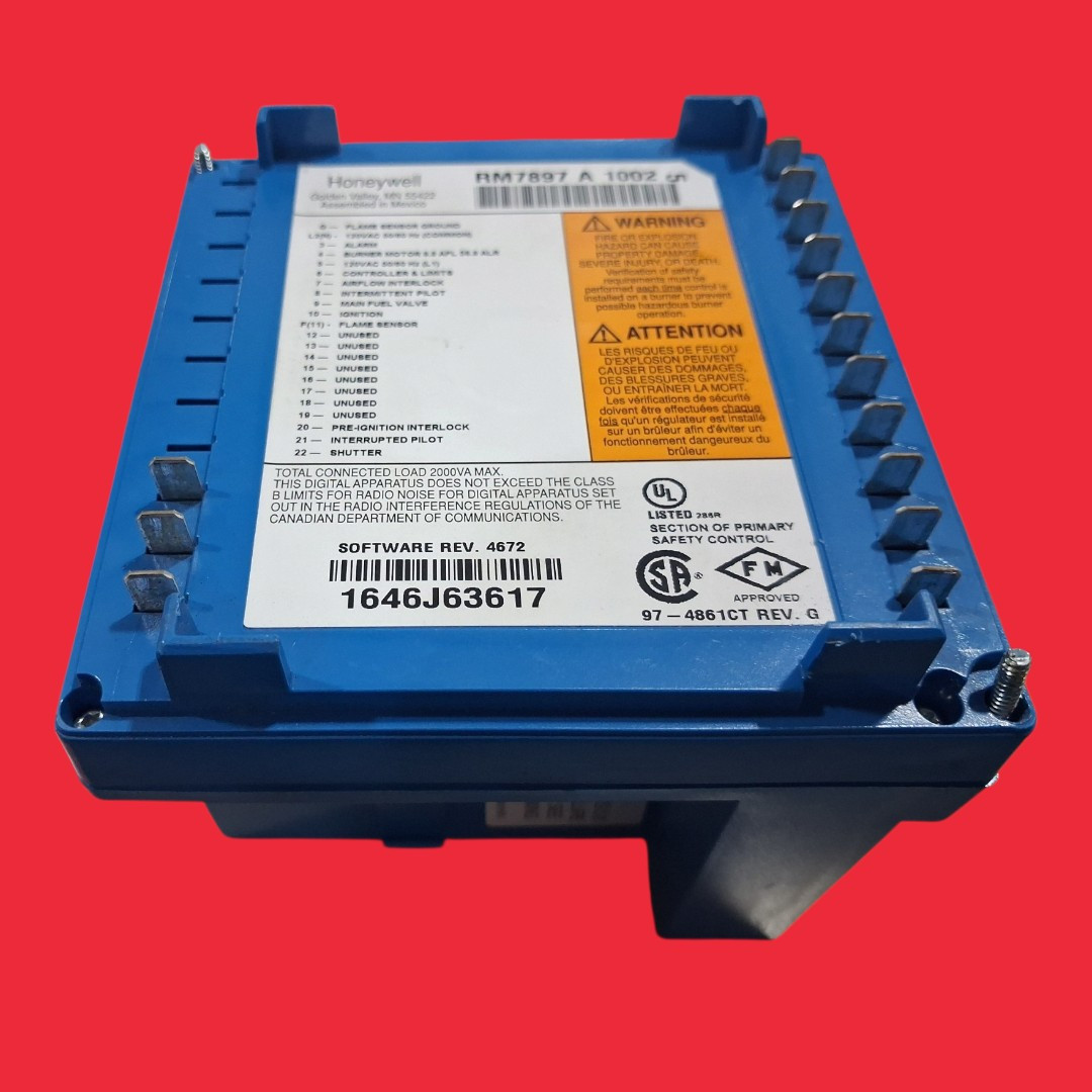 Honeywell Primary Burner Control RM7897 A 1002