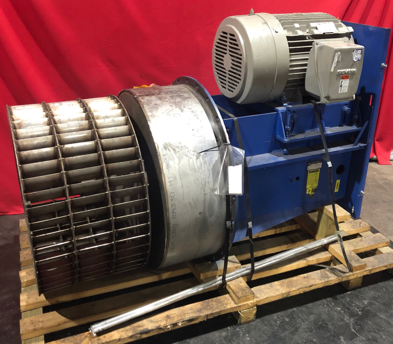 IGE MI-330-FC-T Multiblade Forward Curved Centrifugal Fan