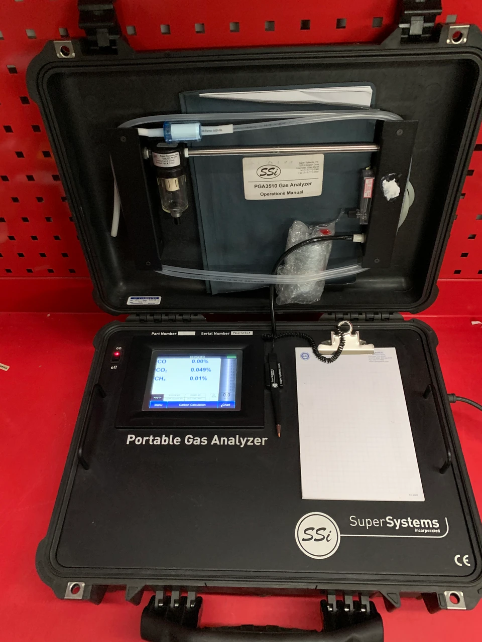 SSI Super Systems PGA 3510 Portable Gas Analyzer 