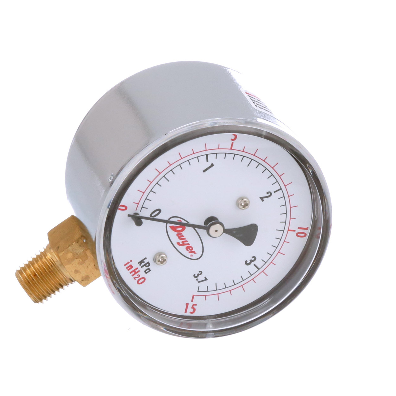 Dwyer LPG5-D8122N Low Pressure Gauge