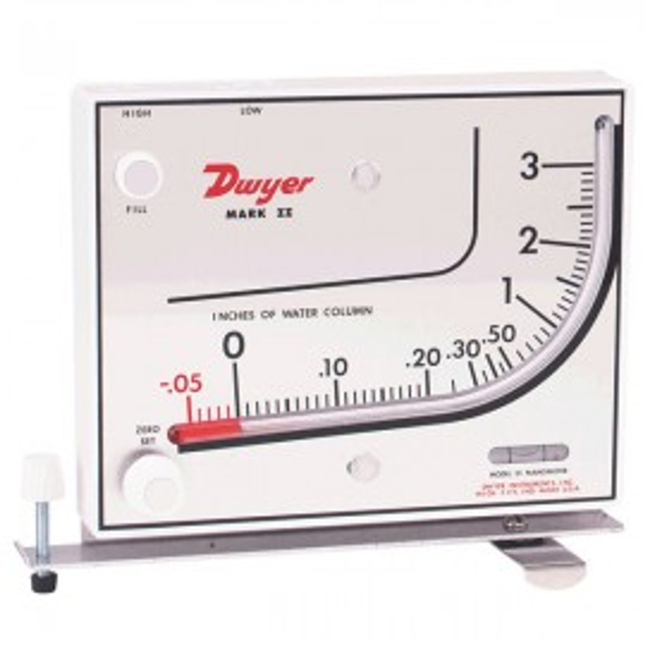 Dwyer MARK II 26 Inclined/Vertical Manometer (0-7"w.c.)