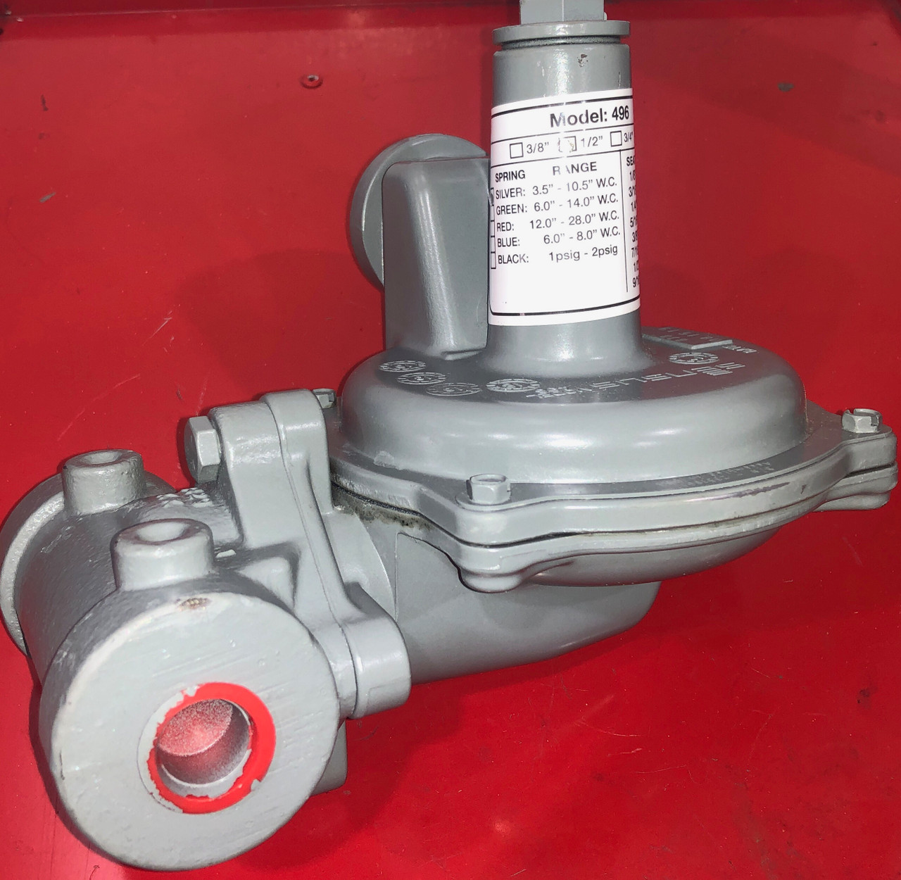 Sensus 496 1/2" Gas Regulator