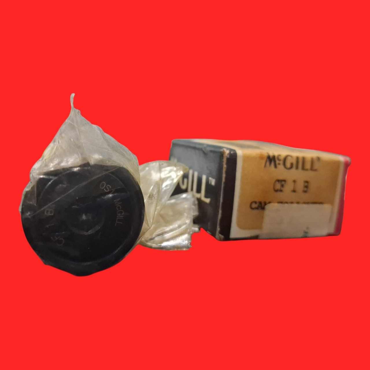 McGill CF 1 B Flat Cam Follower-Hex Head