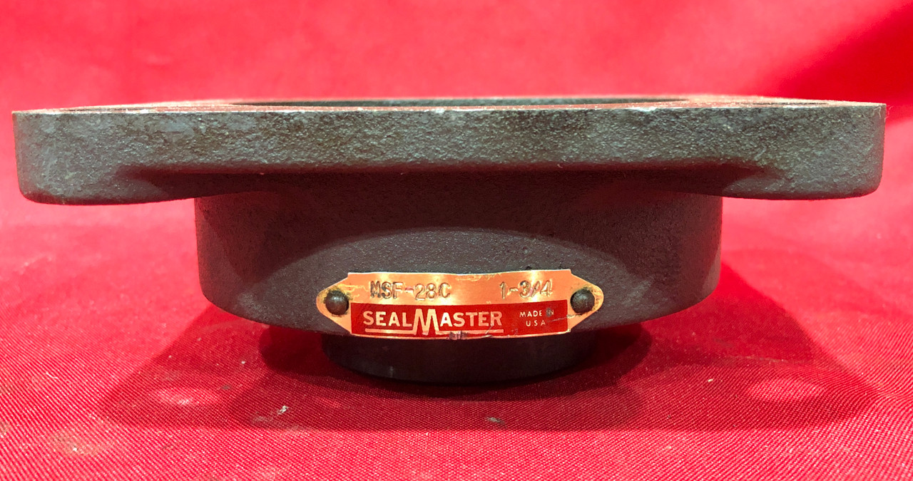 Sealmaster SF-28C Flange Mount Ball Bearing 4 Bolt Flange