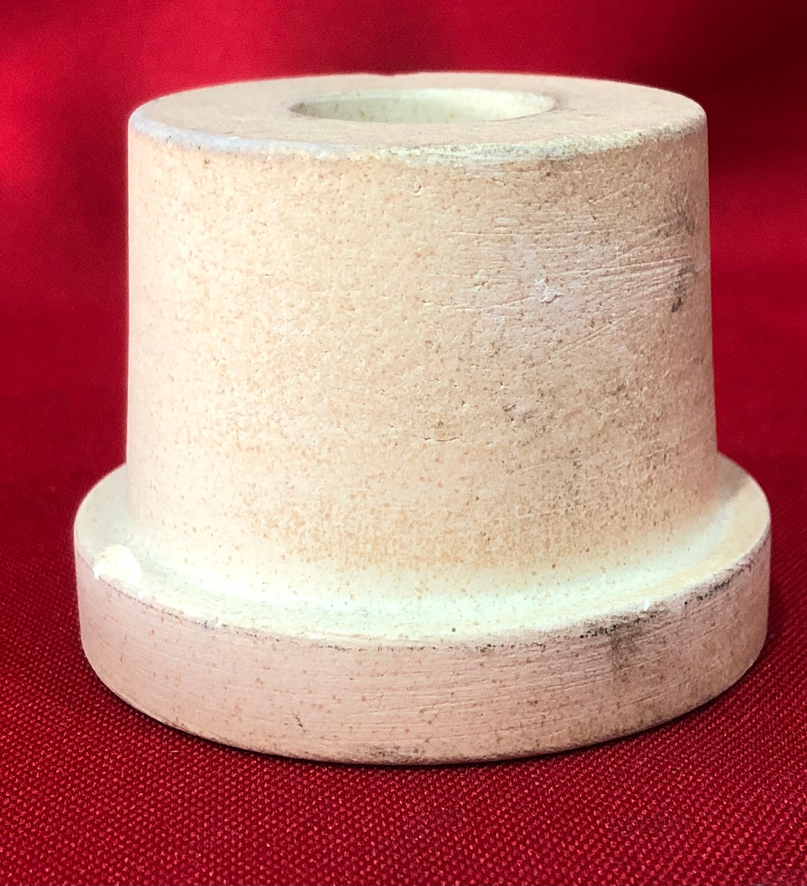 Ceramic Insulating Flange Insert - FL Tube 1.125 x .5 x 1.75"- Alumina