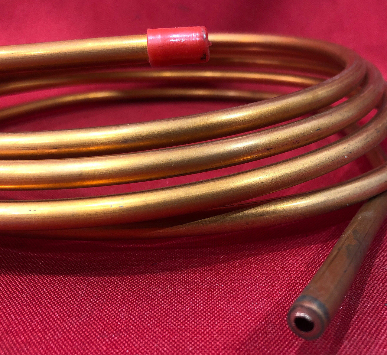 Mueller Industries 10' Long, 1/4" OD, Copper Seamless Tube Mueller Industries 10' Long, 1/4" OD, Copper Seamless Tube