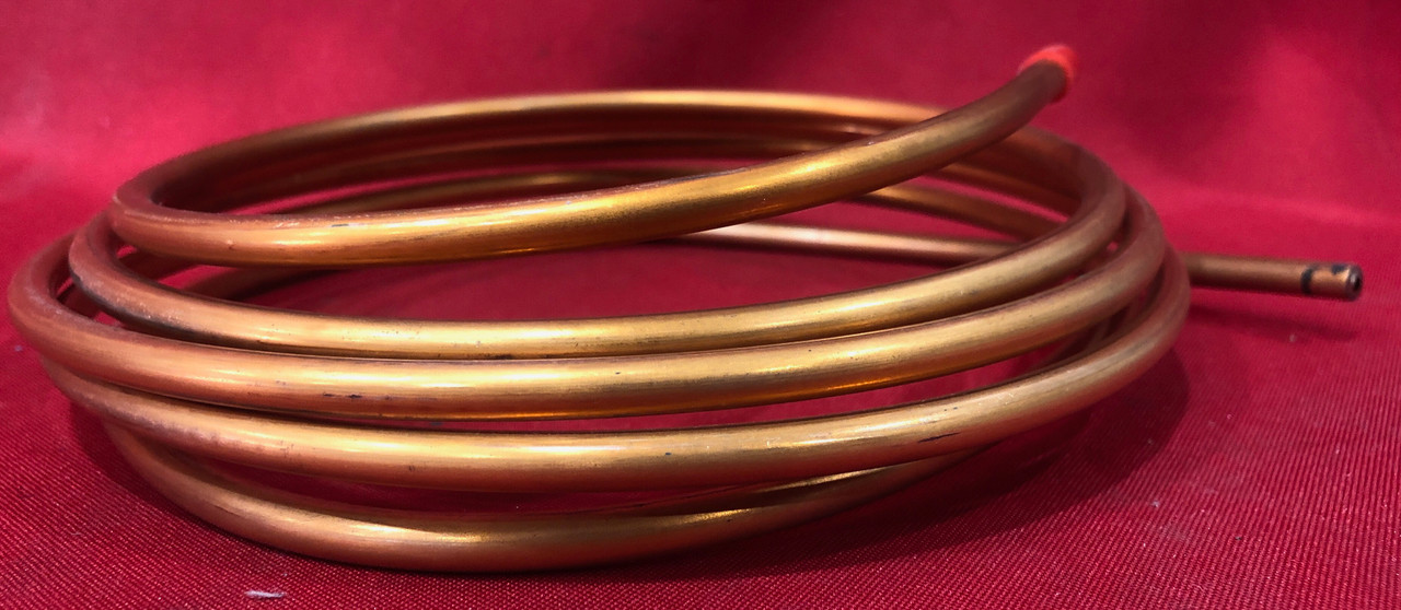 Mueller Industries 10' Long, 1/4" OD, Copper Seamless Tube Mueller Industries 10' Long, 1/4" OD, Copper Seamless Tube