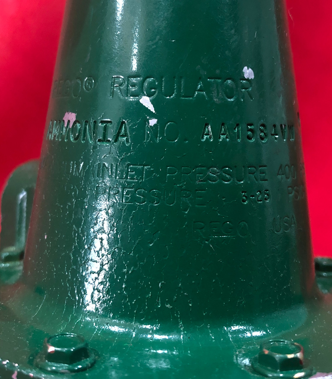 Rego AA1584VW Ammonia Regulator