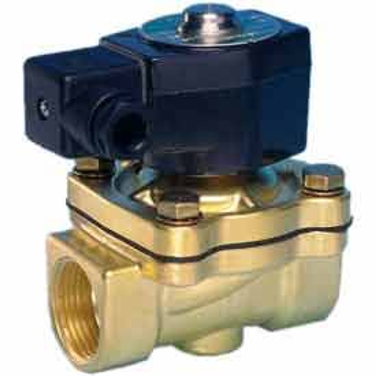 Jefferson Valves, 1/2" 2 Way Solenoid Valve 1335BE4INAT