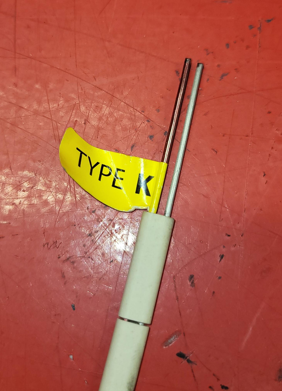 Omega DH-1-24-K-24 Ceramic Beaded Thermocouple