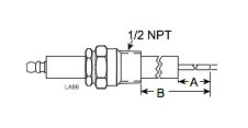Eclipse 18193-1 Spark Ignitor -20 3/8 OAL