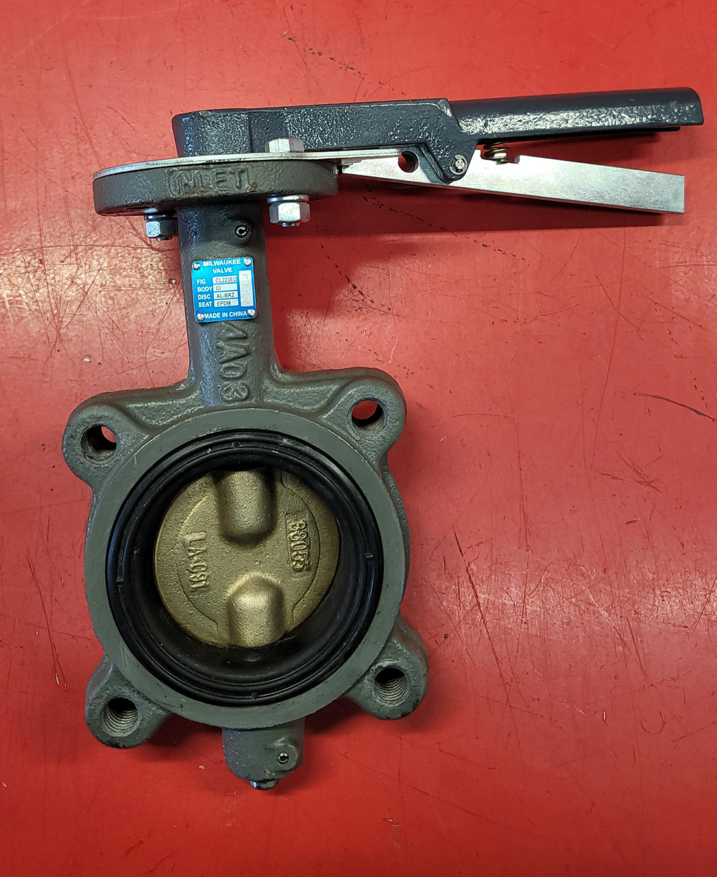 Milwaukee Valve CL223ED 3" Butterfly Valve