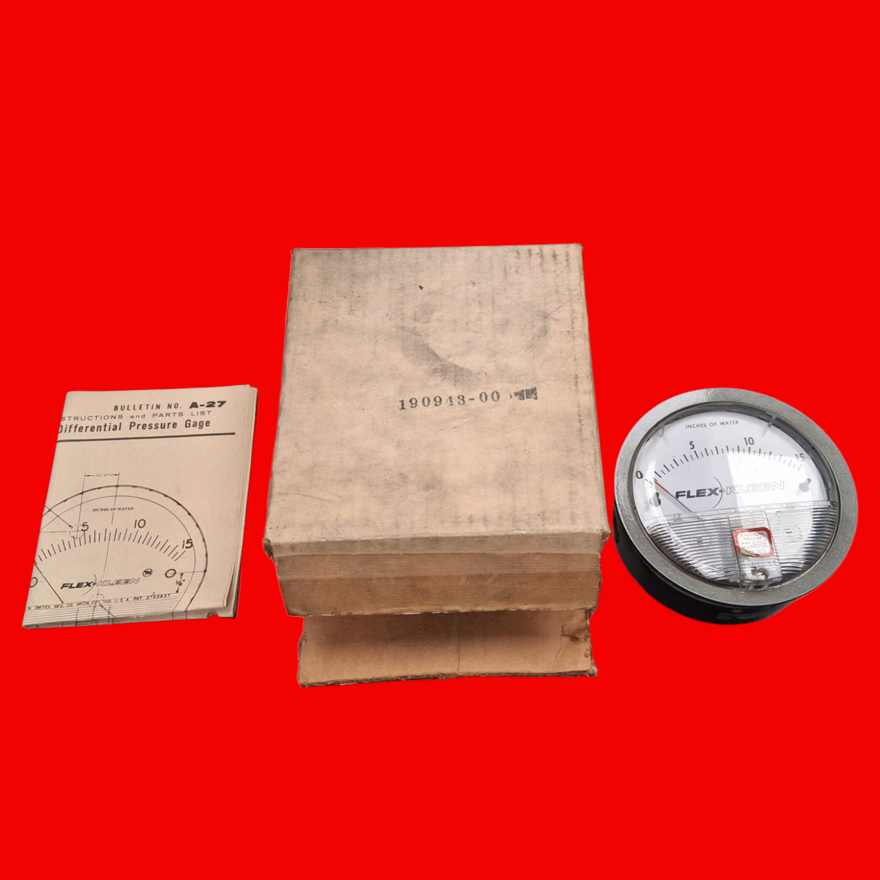 Dwyer 190943-00 Magnehelic Differential Pressure Gauge