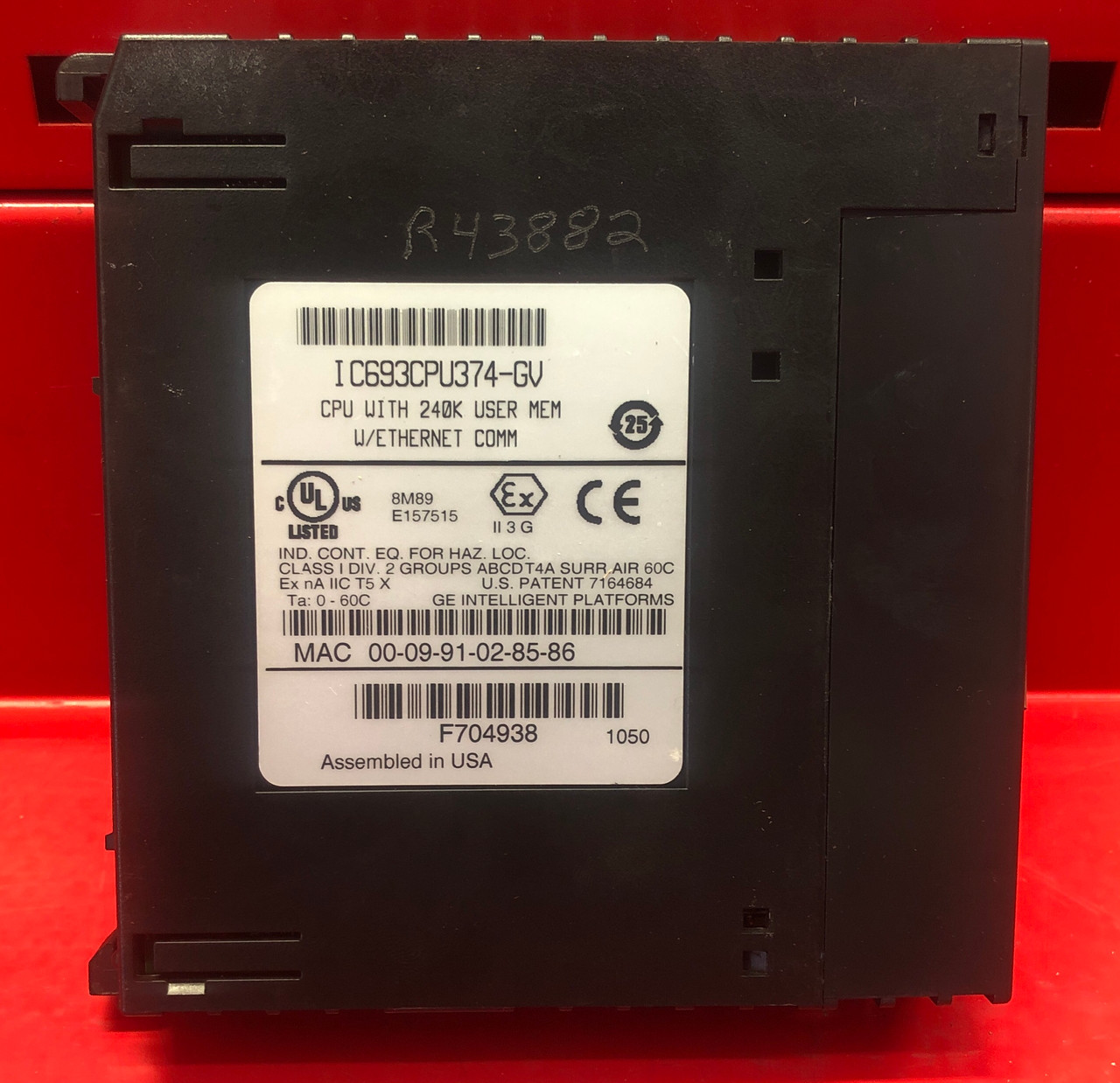 GE Fanuc IC693CPU374-GV CPU Module