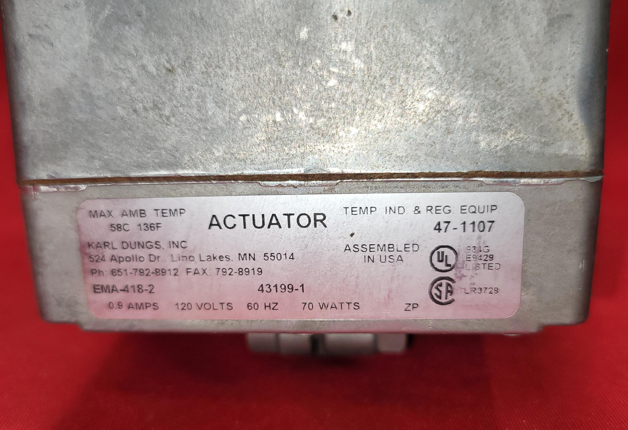 Dungs 43199-1 Electric Actuator with Spring Return