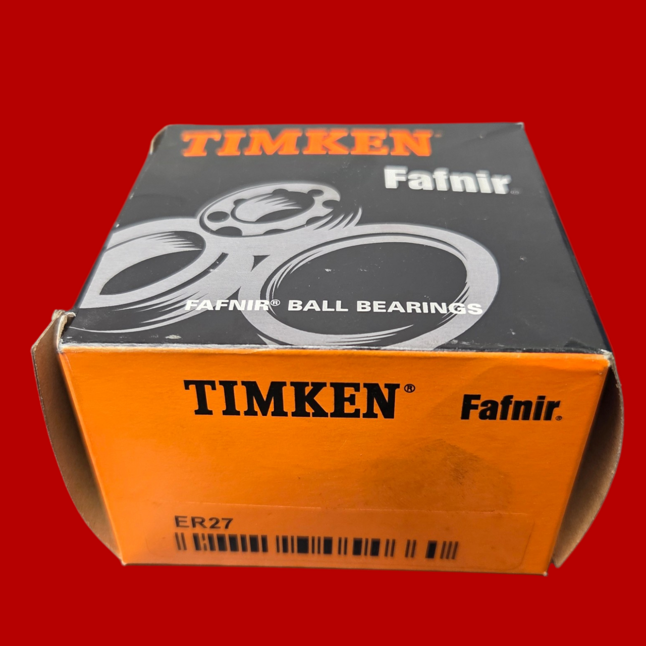 Timken (Fafnir) ER27 Ball Insert Bearing - Round Bore, 1.6875 in ID, 85 mm OD, 1