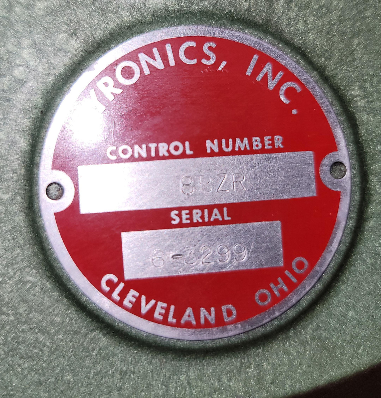 Pyronics 8BZR Regulator