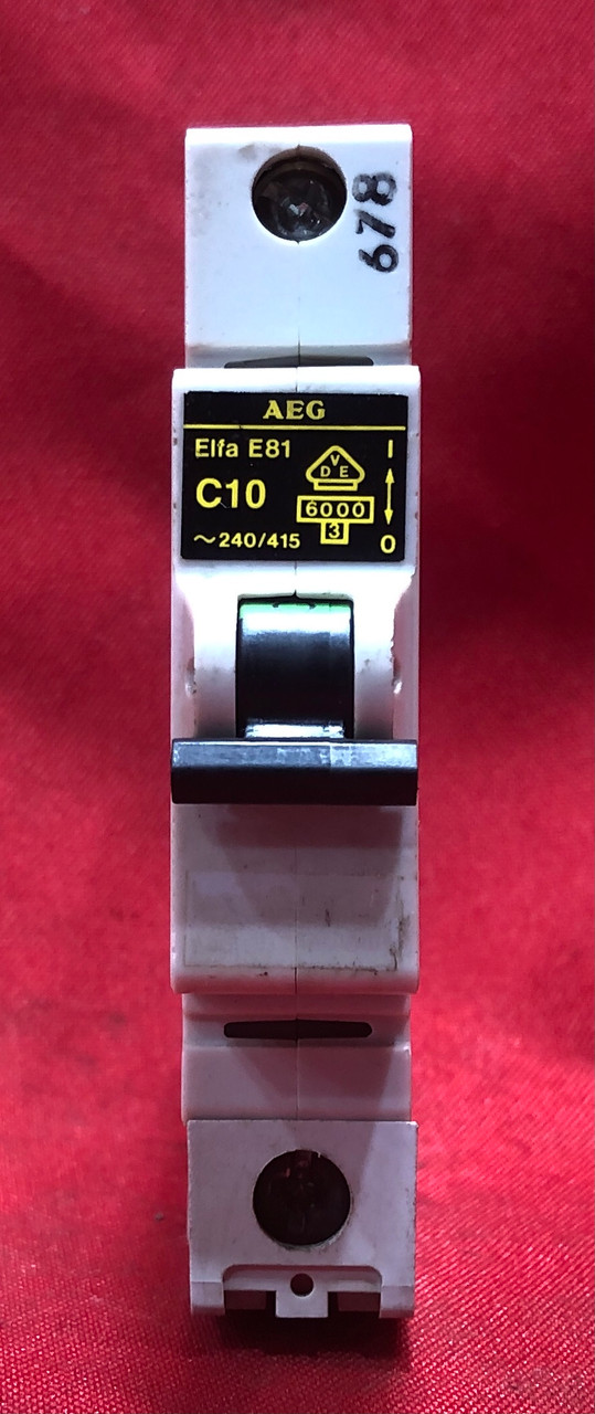 AEG Elfa E81 C10 Circuit Breaker