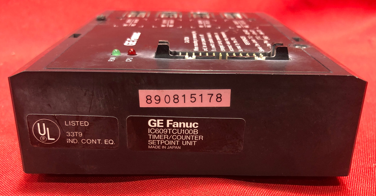 GE Fanuc IC609TCU100B Timer/ Counter Setpoint Unit