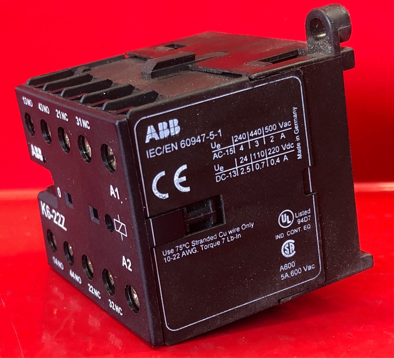 ABB K622-1 Control Relay