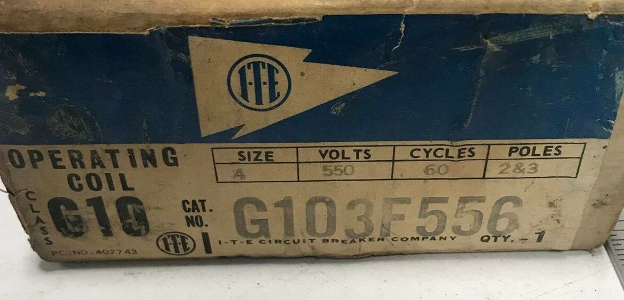 ITE G103F556 Operating Coil