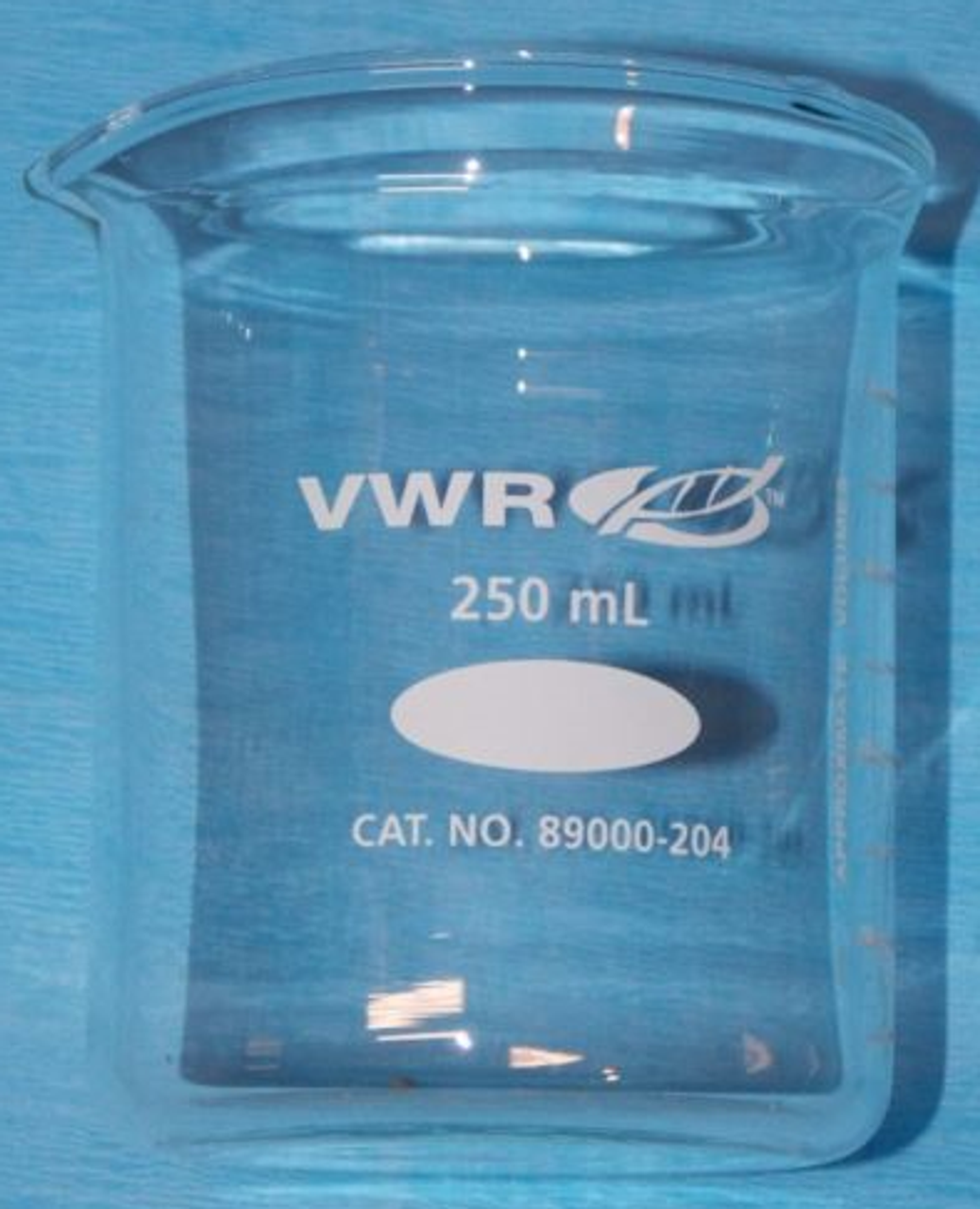 VWR 89000-204 Griffin Low Form Borosilicate Glass Beakers 250ml