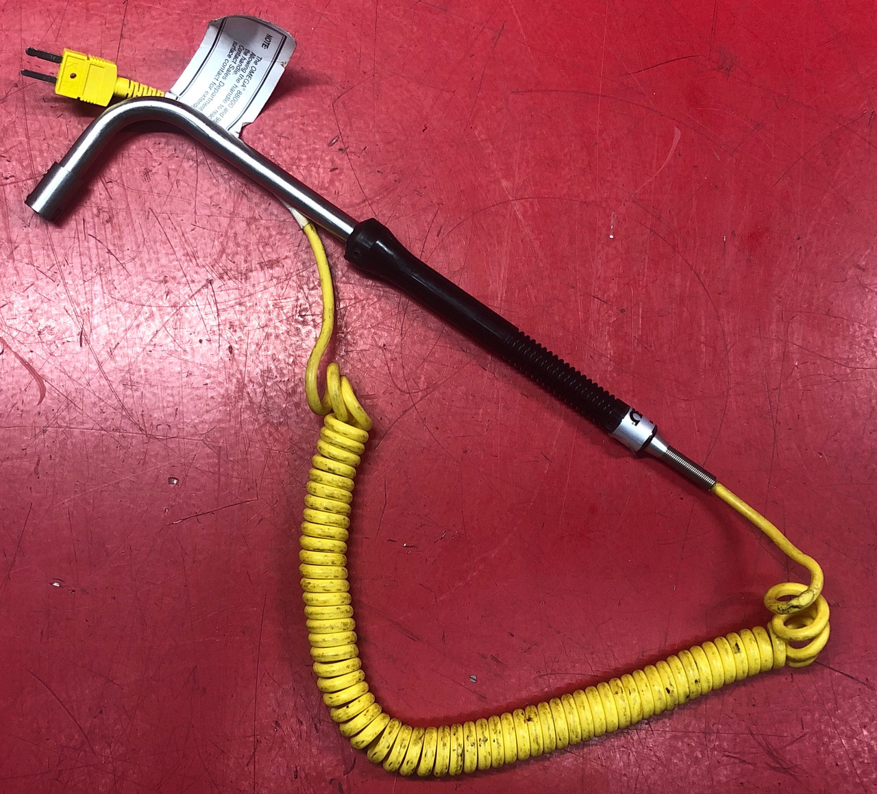 Omega 88010K Type K Thermocouple Shortened Surface Probe