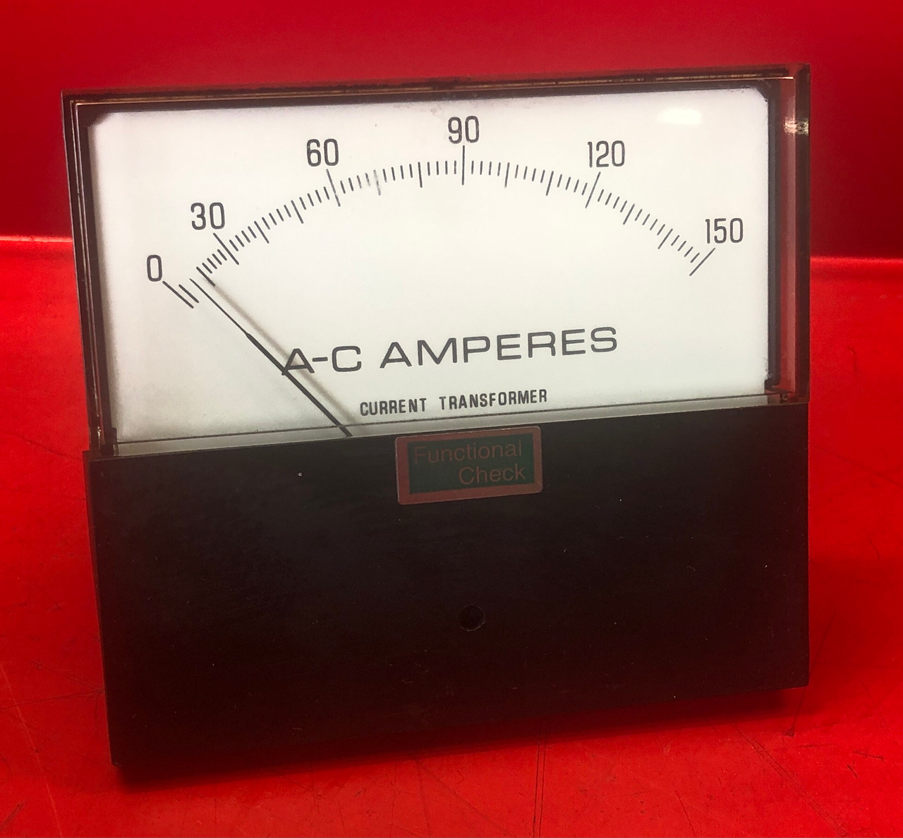 Analog Panel Meter, AC Current, 0-150 AC A