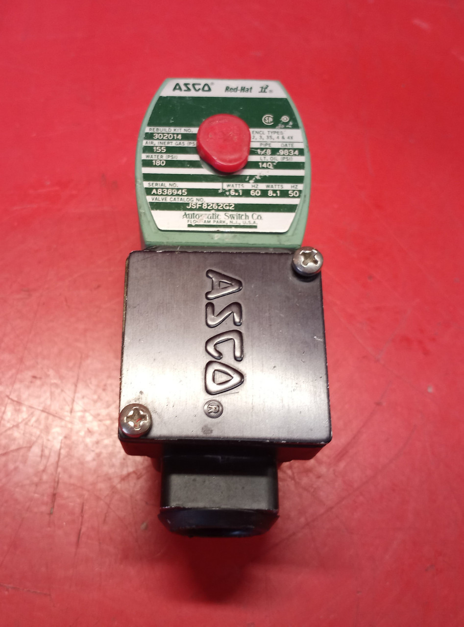 Asco JSF8262G2 Solenoid Valve