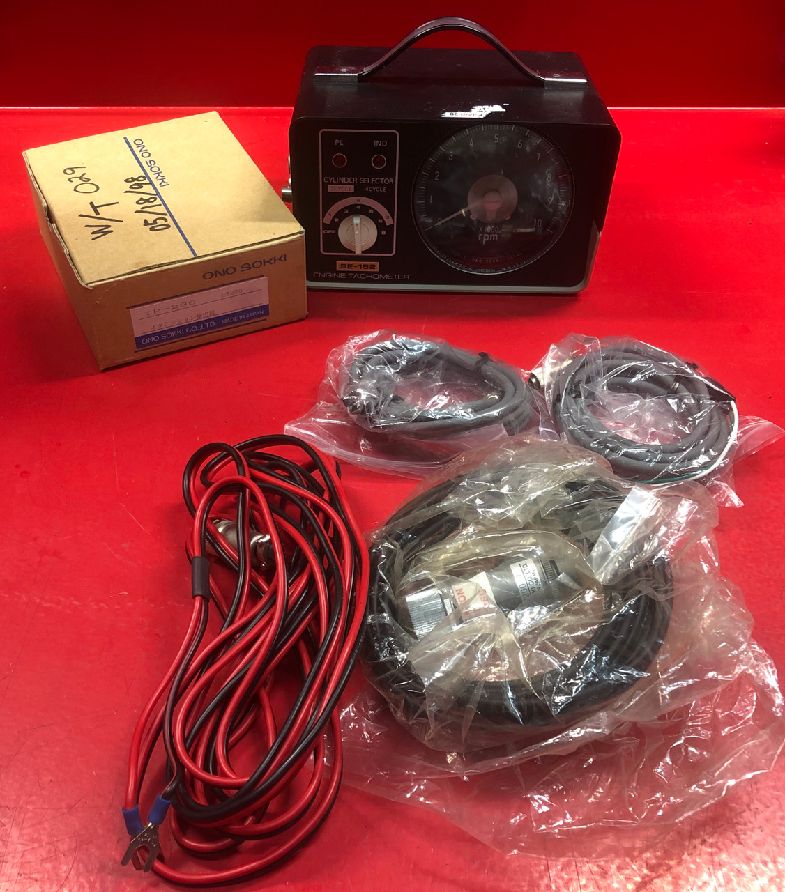 Ono Sokki SE-152 Gasoline Engine Tachometer