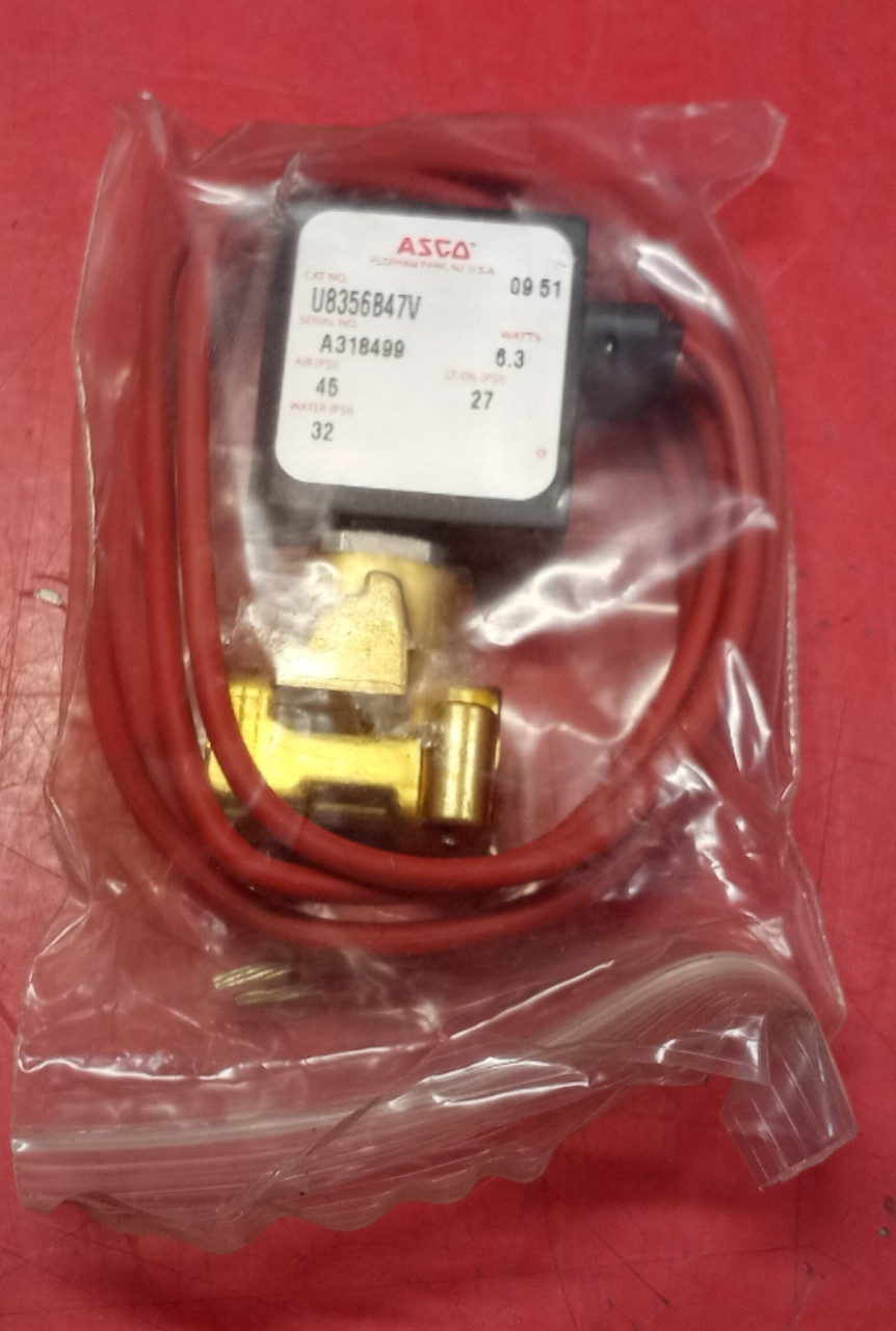 Asco U8356B47V Solenoid Valve (45/32/27 PSI)