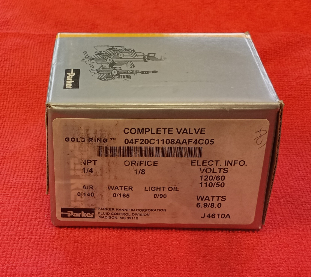 Parker 04F20C1108AAF4C05 Solenoid Valve