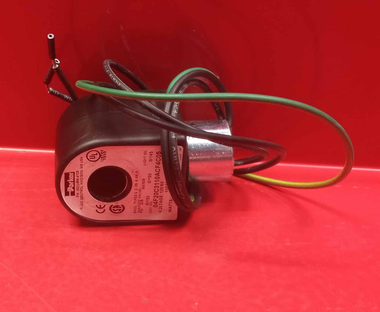 Parker 04F20C3110ACF4C05 Solenoid Coil