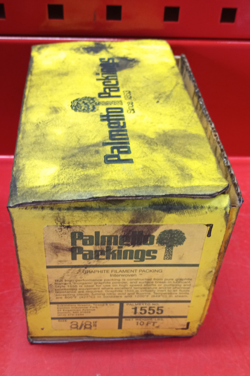 Palmetto Packings 3/8" 10FT. 1555 Graphite Filament