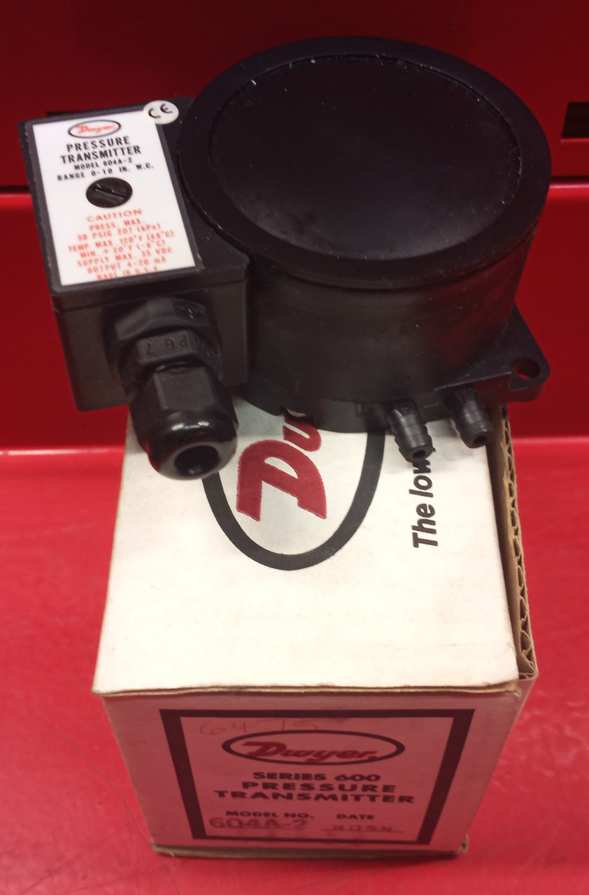 Dwyer Pressure Transmitter 604A-2