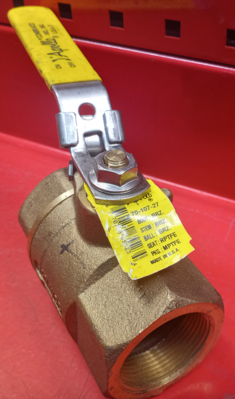 Apollo 7010727 1-1/2" Bronze Ball Valve