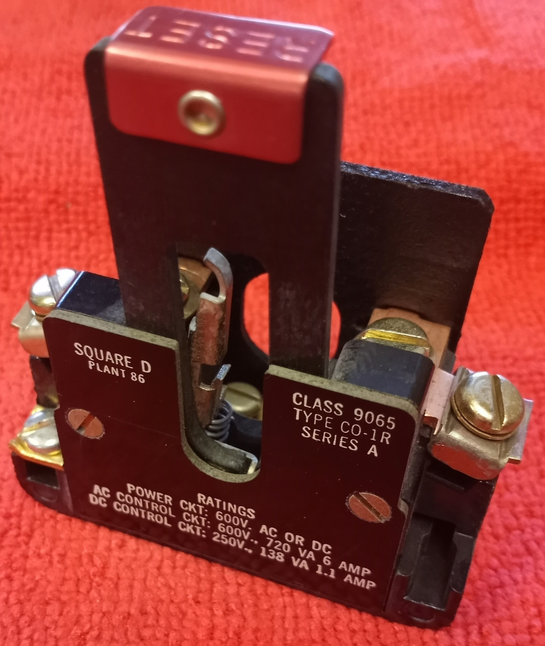 Square D 9065 C0-1R Thermal Overload Relay