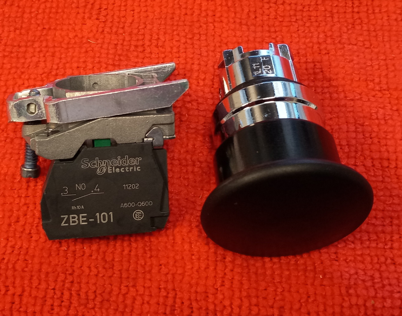 Schneider Electric XB4BC21 Non-Illuminated Push Button
