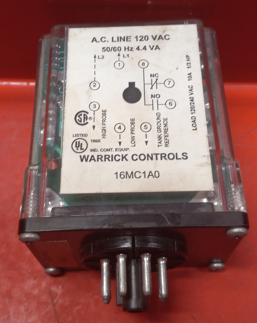 Warrick Controls 16MC1A0 General Purpose Relay