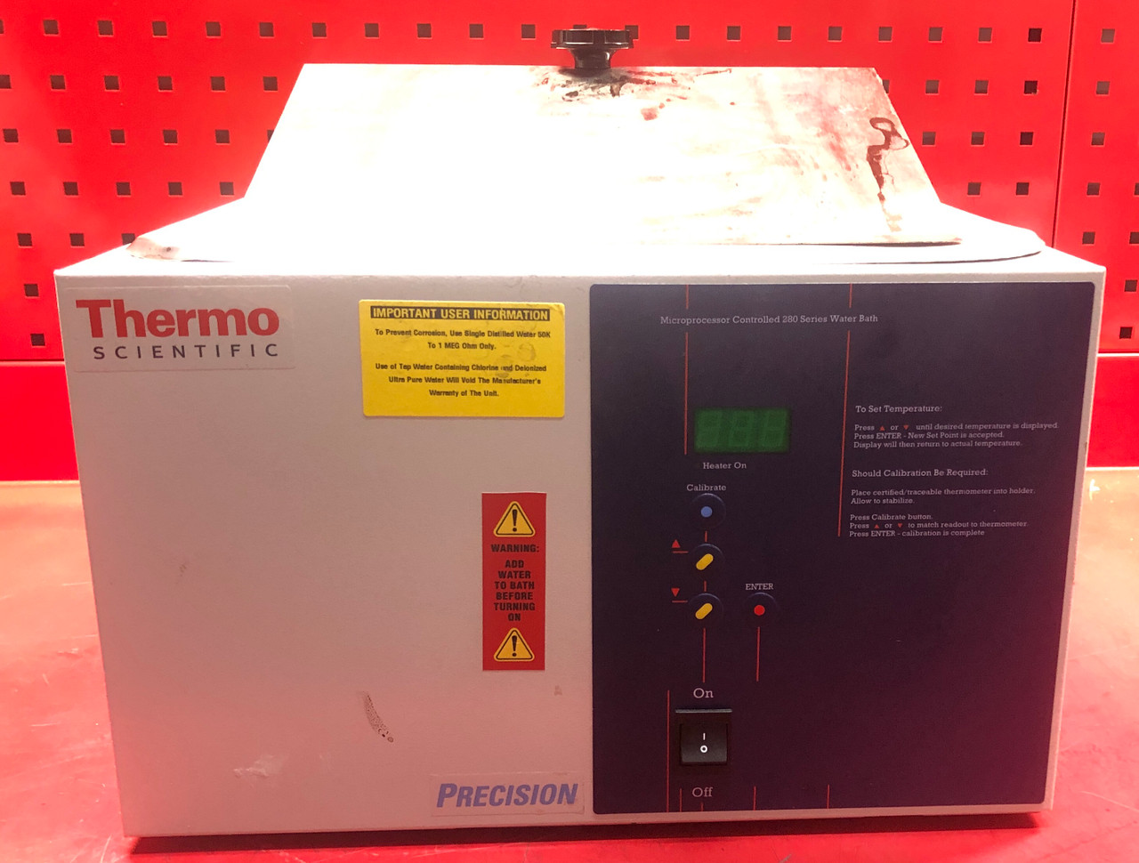 Thermo Scientific Precision Microprocessor Controlled 280 Series Water Bath