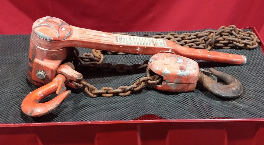 Columbus Mckinnon 3 Ton Crank Hoist 