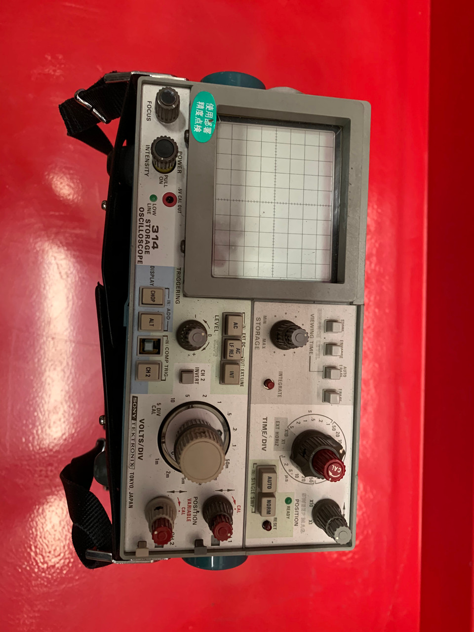 Sony Tektronix Model 314 Storage Oscilloscope