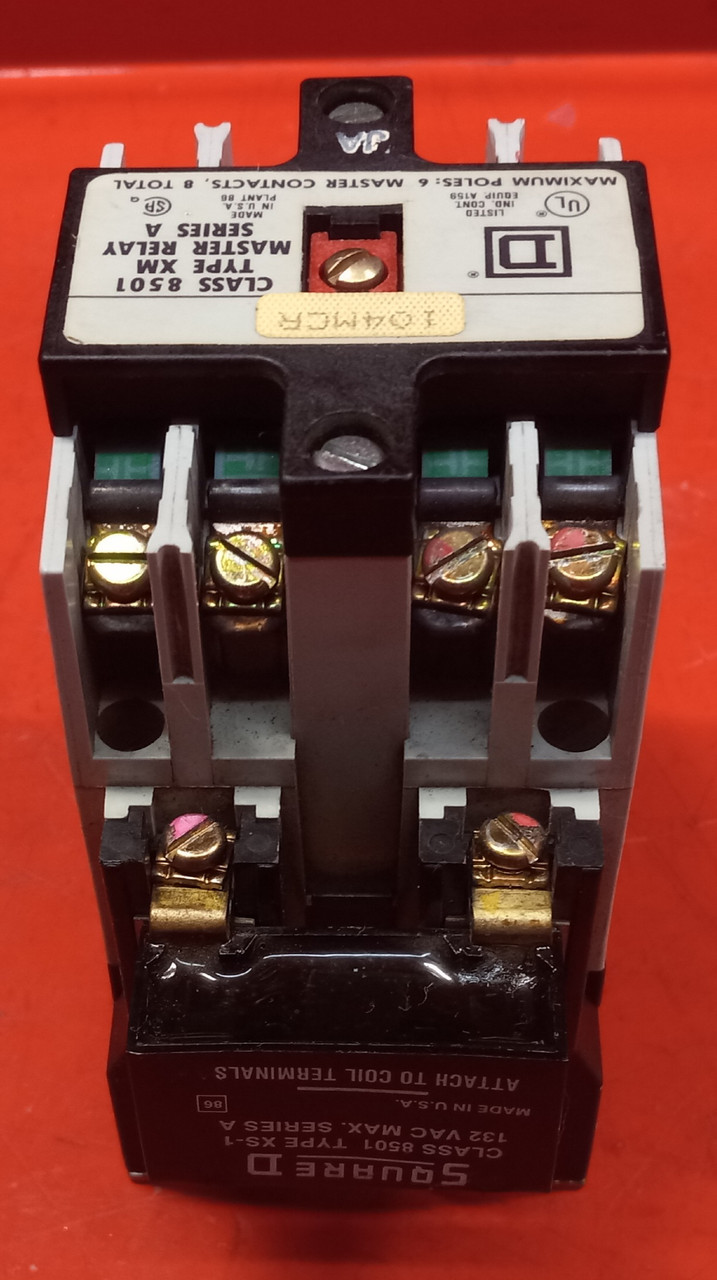 Square D 8501XM040 Industrial Control Relay