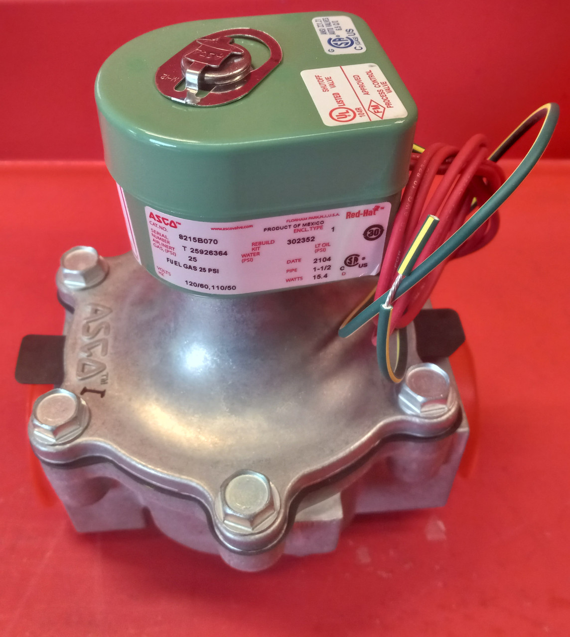 Asco 8215B070 Solenoid Valve