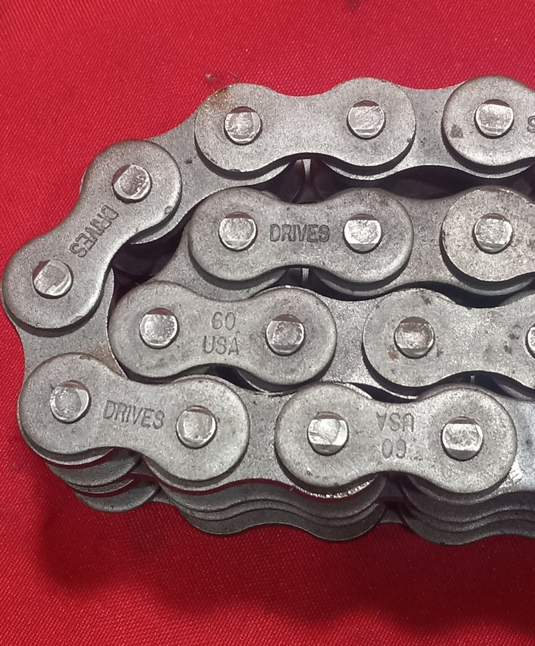 Drives #60-2 Riveted Roller Chain