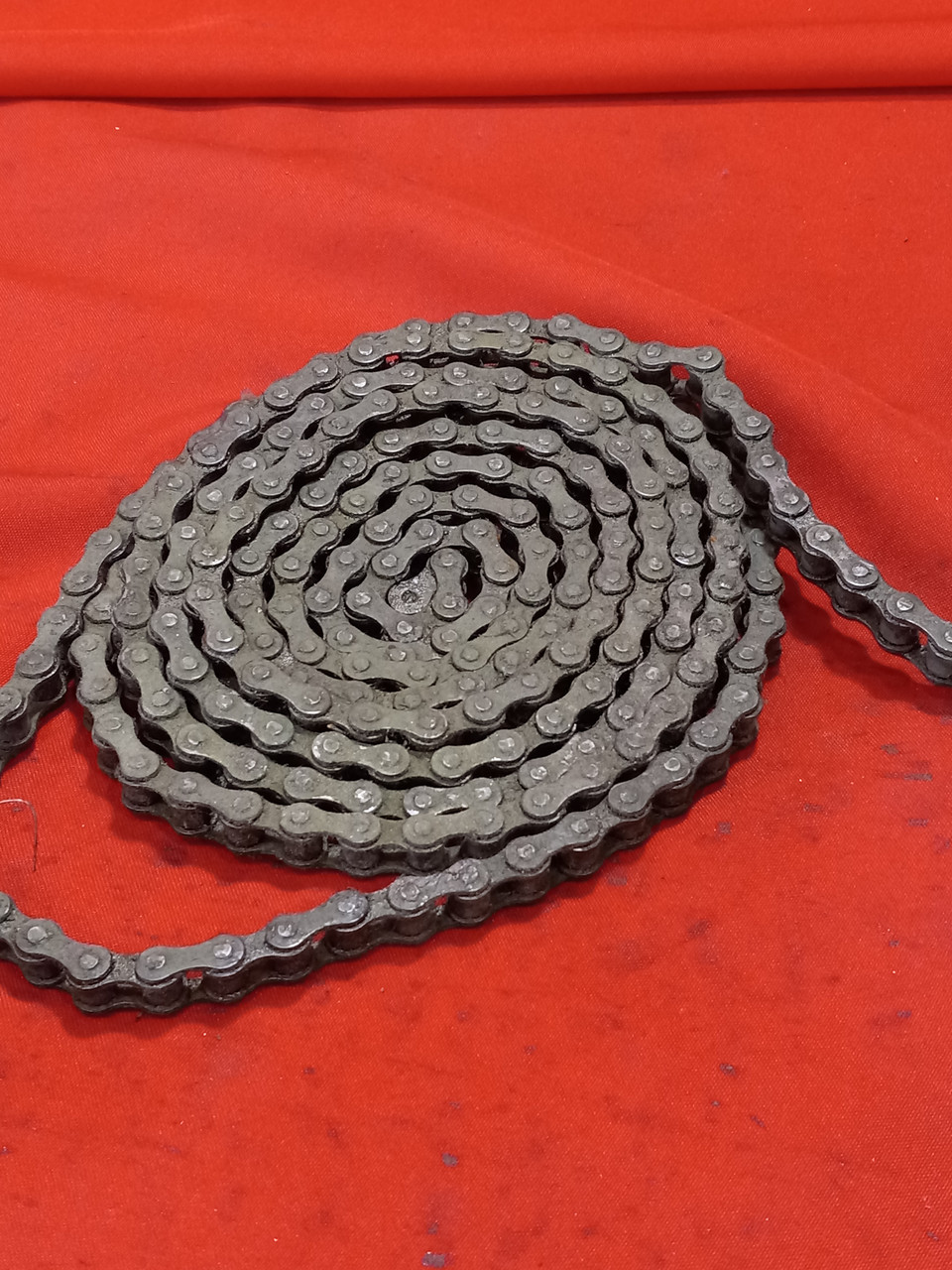 Browning M41 Riveted Roller Chain, 9' 10.5" Length, Pitch 1/2"