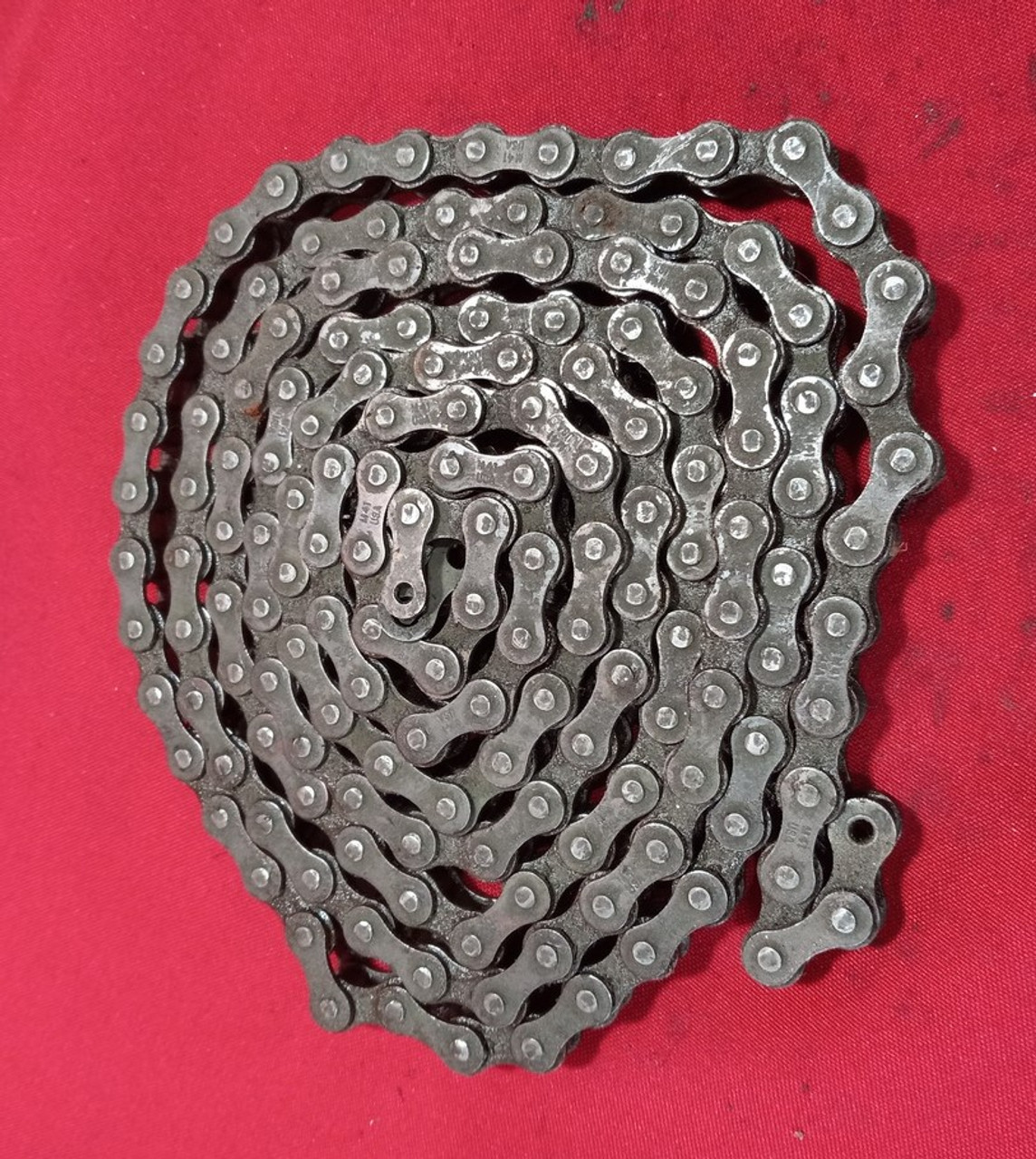 M41 Riveted Roller Chain 6Ft. 6" Length